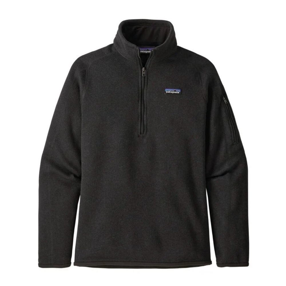 Patagonia Women's Better Sweater 1/4 Zip in Black